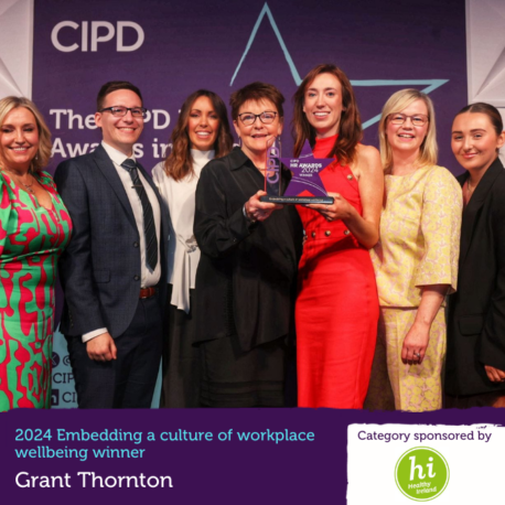 2024 Embedding a culture of workplace wellbeing winner